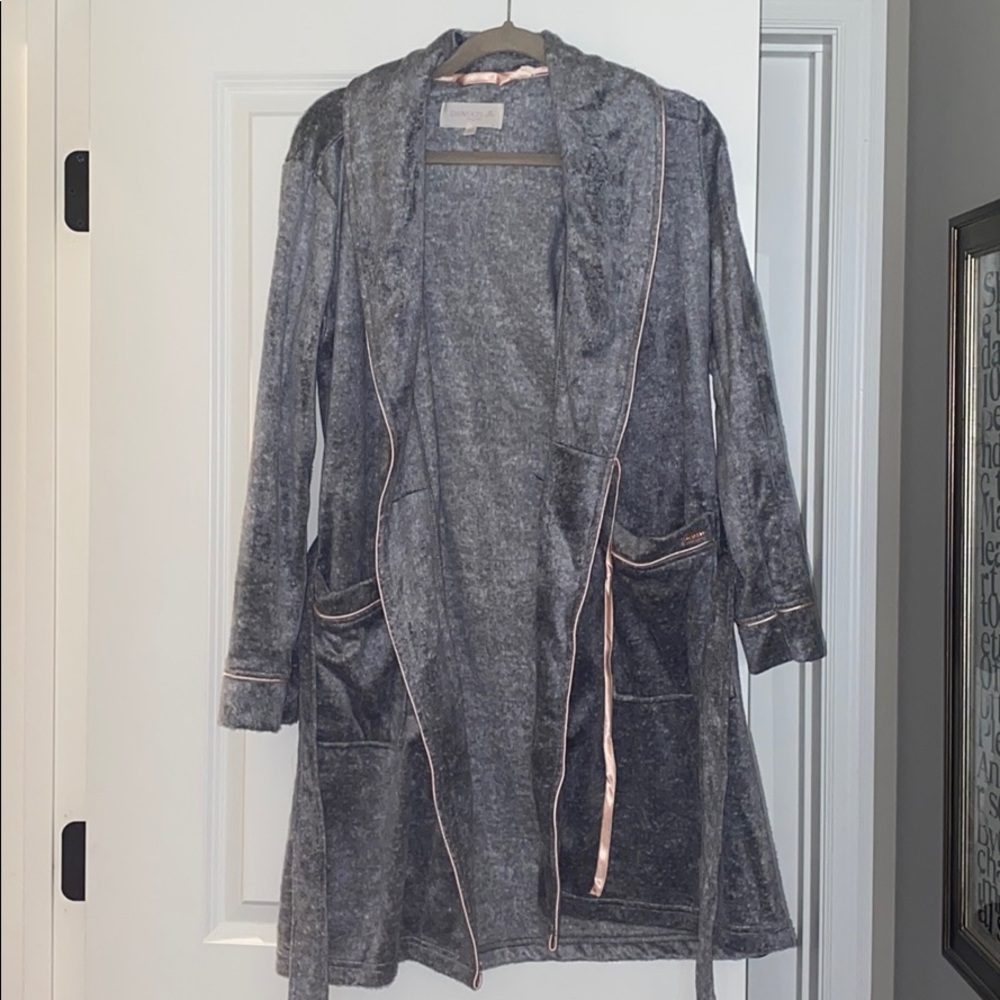 Gray and Pink Robe